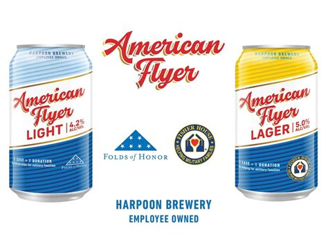 Harpoon Brewery Releases Two New Light Beers: American Flyer Light and American Flyer Lager ...