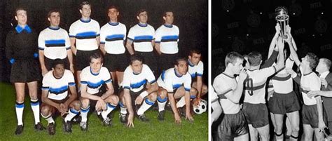 Football teams shirt and kits fan: Inter Milan 1964-65 Away short ...