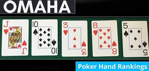 Omaha Poker Hand Rankings