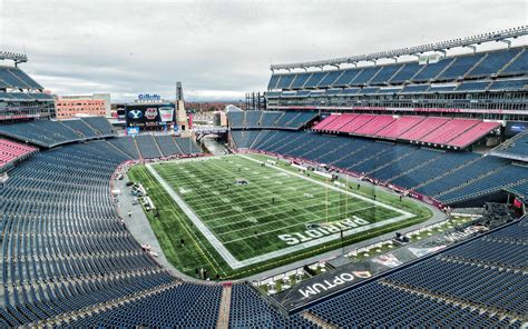 Download wallpapers Gillette Stadium, inside view, New England Patriots ...