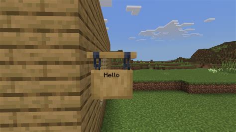 How To Hang Signs In Minecraft - GameSpot