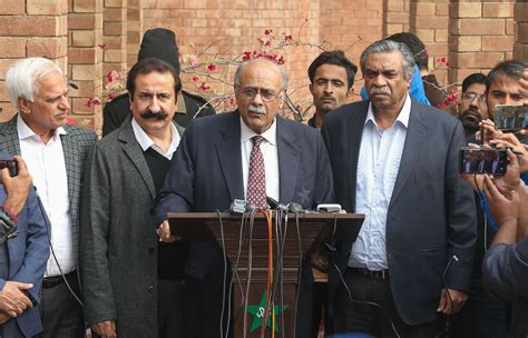 Najam Sethi interacts with local media | Press Release | PCB