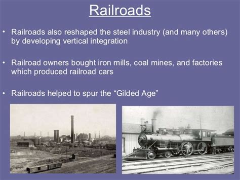 Gilded age railroads inventions ssush11