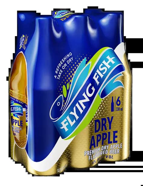 Ultra Liquors - George - FLYING FISH DRY APPLE NRB 330ML x 6