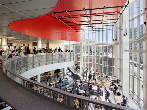 Berklee School of Music Dining/Performance Hall from 3rd floor | Berklee college of music ...