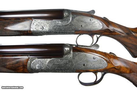 James Purdey Matched Pair of Deluxe Round Body Over & Under 12 Bore ...