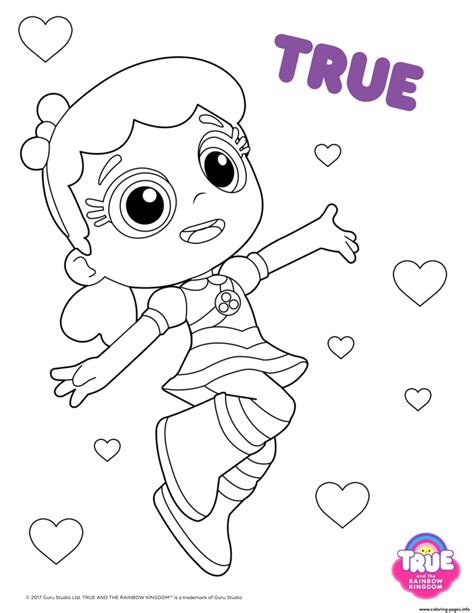 True and the Rainbow Kingdom Coloring Pages - Free Coloring Pages ...