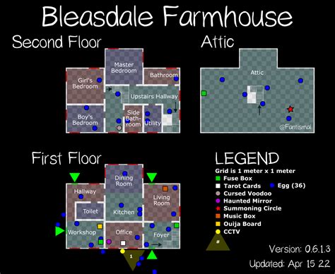 Bleasdale farmhouse cursed objects map