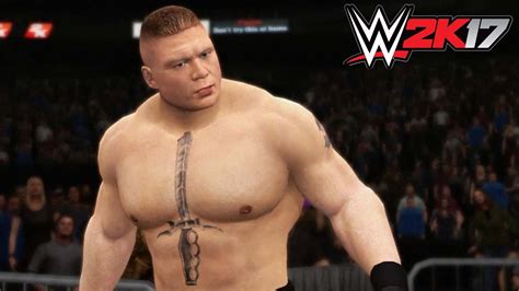 WWE 2K17 - Xbox 360 / Ps3 Gameplay Extreme Rules Brock Lesnar vs John ...