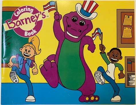 Barney Coloring Books | Barney Wiki | Fandom