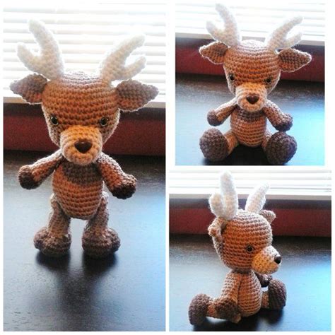 Amigurumi Deer with Antlers Crochet Deer Doll Adorable | Etsy in 2021 | Crochet deer, Deer doll ...