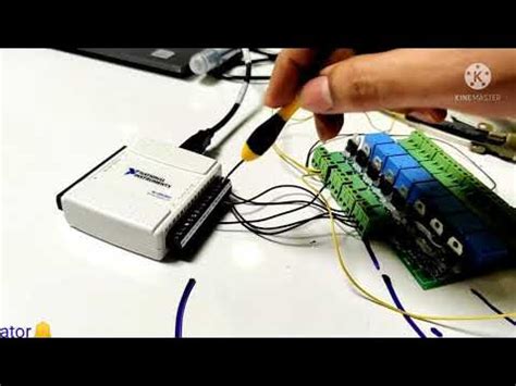 NI USB 6501 AND RELAY CARD WIRING | Best video for LabVIEW software ...