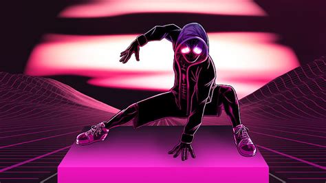 Neon Spider Man, HD wallpaper | Peakpx