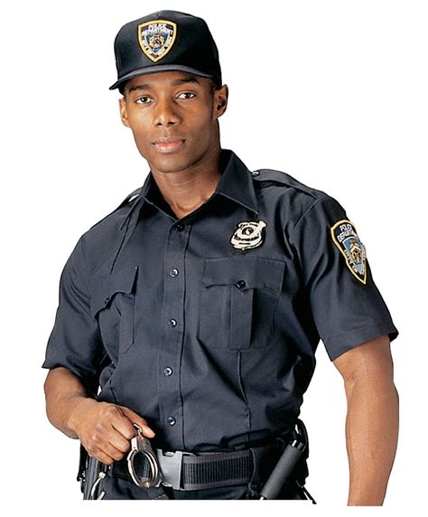 Security Police & Uniform Short Sleeve Shirt Professional Mens Work Shirt | Security uniforms ...