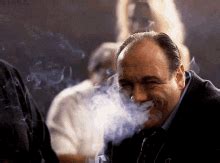 Tony Sopranos Scary Smile GIF | GIFDB.com