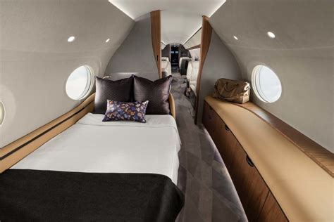 The Gulfstream G700 takes luxury to new heights with its plush interiors