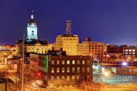 Downtown Evansville Indiana Photograph by Denis Tangney Jr - Pixels