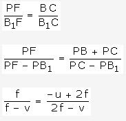 Derive mirror formula for a convex mirror - CBSE Class 12 - Learn CBSE ...