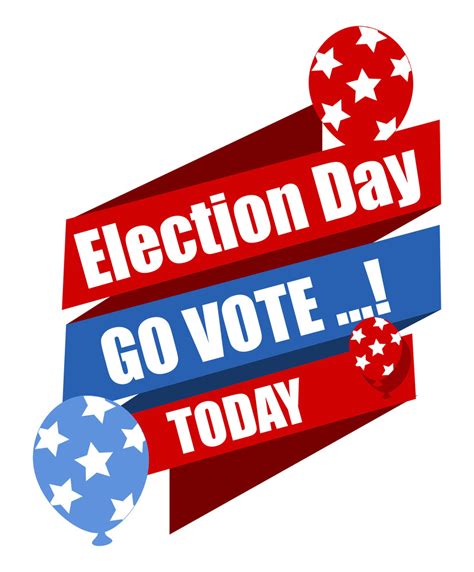 Election Day Go Vote Today Vector Illustration Royalty-Free Stock Image ...