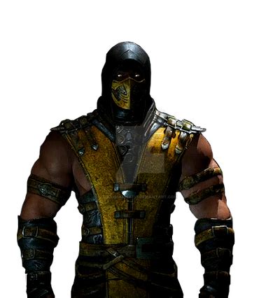 MKX Scorpion render by ArkhamNatic on DeviantArt