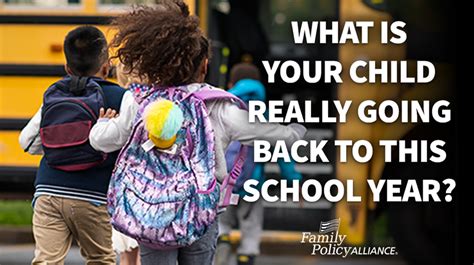 Parents: Be Prepared and Know Your Rights This School Year – Family Policy Alliance