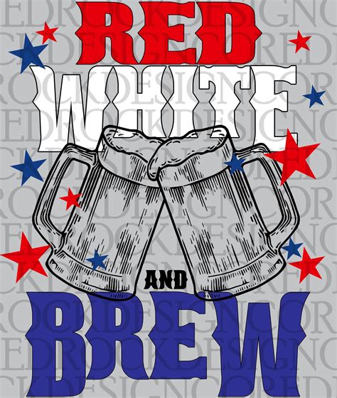 Red White and Brew - Etsy