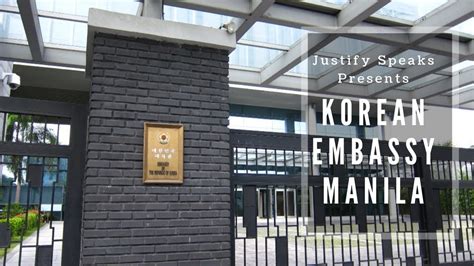 Korean Embassy in Manila, McKinleyTaguig Philippines - YouTube