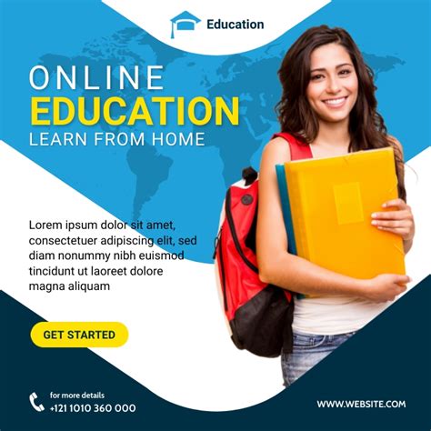 Copy of Online Education Banner Ad Template | PosterMyWall