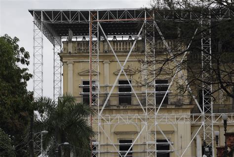 Brazil National Museum rallies to rebuild 1 year after fire