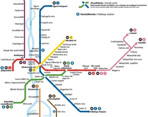 Budapest Metro Map | Budapest airport, Metro map, Budapest