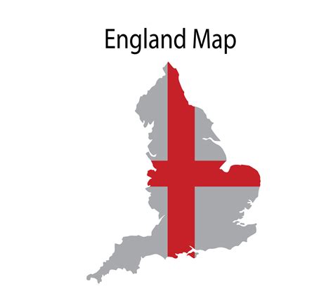 The England Flag Map: A Visible Illustration Of Nationwide Id - Ireland ...