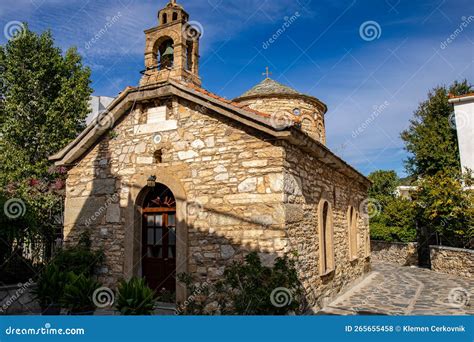 Skopelos Town on Skopelos Island, Greece Stock Photo - Image of rock ...