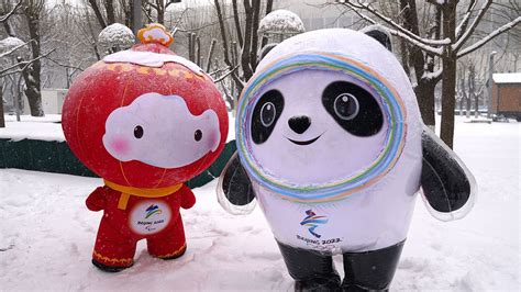 2022 Winter Olympics mascots Limited edition, key chain. Bing Dwen Dwen - seensociety.com