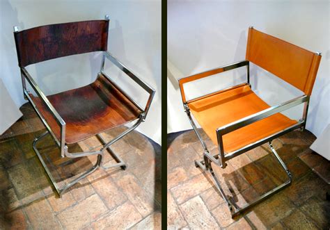 Restoring a director's chair: before and after - Dario Alfonsi