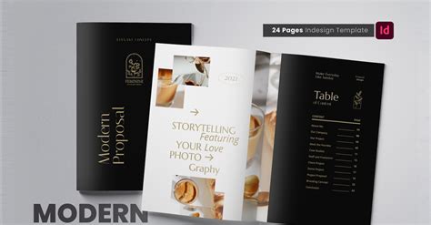 Modern and Professional Proposal Indesign Template