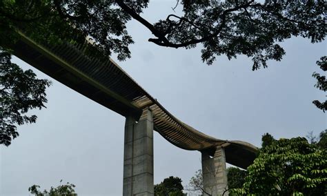 Go up above the sea level - Henderson Waves Bridge in Singapore