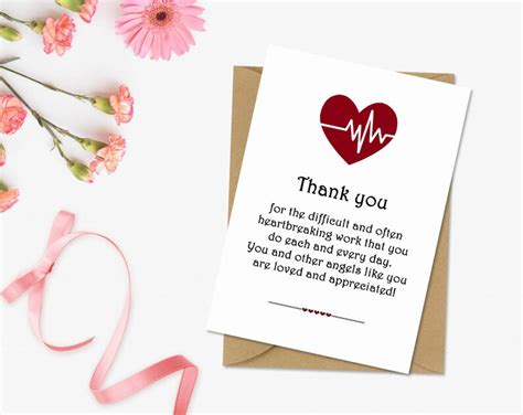 Printable Nurse Appreciation Card Digital Greeting Card Nurse Appreciation Gift Nurse Card 4x6 ...