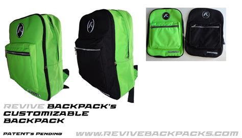 Revive Backpacks Customizable Backpack #Backpack #Awesome #Futureproduct #customizable ...