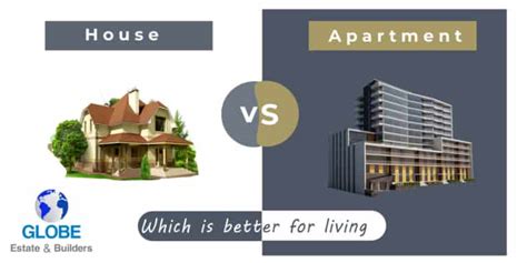 Apartment Vs. House: Which Is Better Living Option - Globe Estate ...