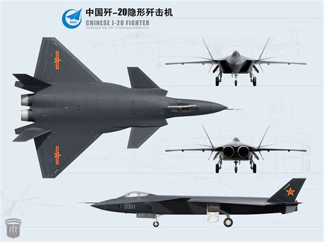 J-20 (Jianjiji-20 Fighter aircraft 20) / F-20 Chinese Stealth Fighter