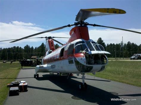 Wildfire helicopters at Custer helitack