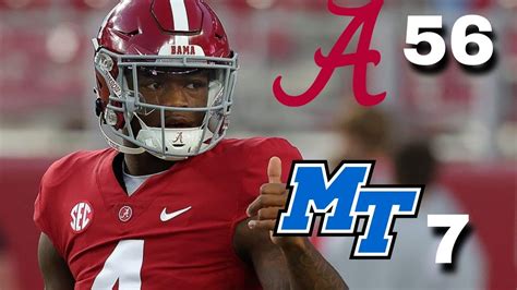 📻 Radio Call Middle Tennessee vs Alabama 2023 Highlights (Welcome Back ...