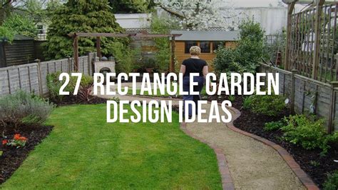 🔴 27 RECTANGLE GARDEN DESIGN Ideas - YouTube