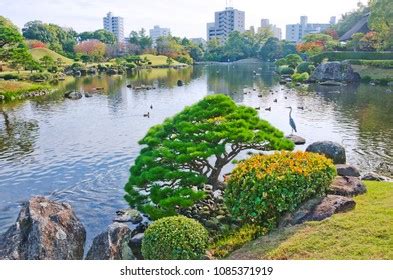 Suizenji Garden Kumamoto Kyushu Japan Stock Photo (Edit Now) 1085371919