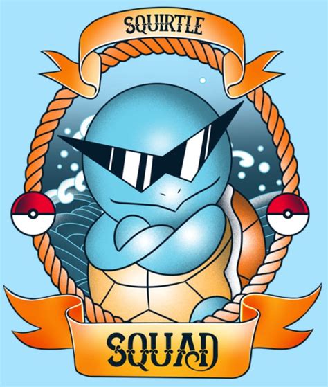 Squirtle Squad, Pokemon | Squirtle squad, Cute pokemon wallpaper, Pokemon art