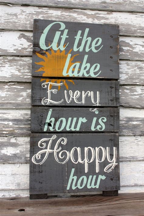 Hand Painted Repurposed Pallet Sign