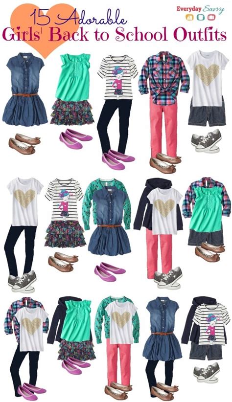 School Clothes for Girls - Mix and Match