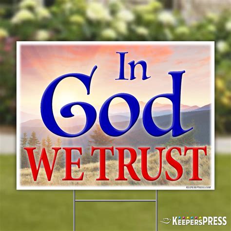 In God We Trust - Keepers Press