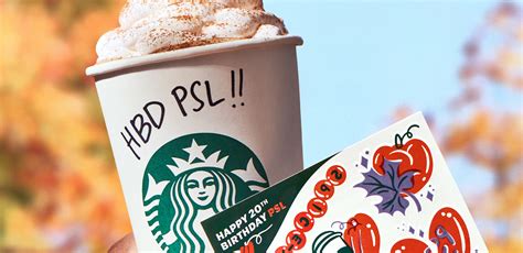 Starbucks Celebrates PSL’s 20th Birthday on Oct. 10