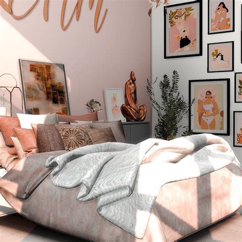 Bedroom Series | Sims 4 bedroom, Sims 4 beds, Sims house